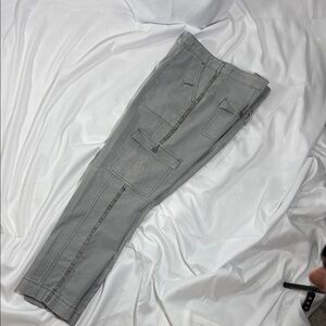 Hei Hei from Anthropologie Gray Cargo Pants